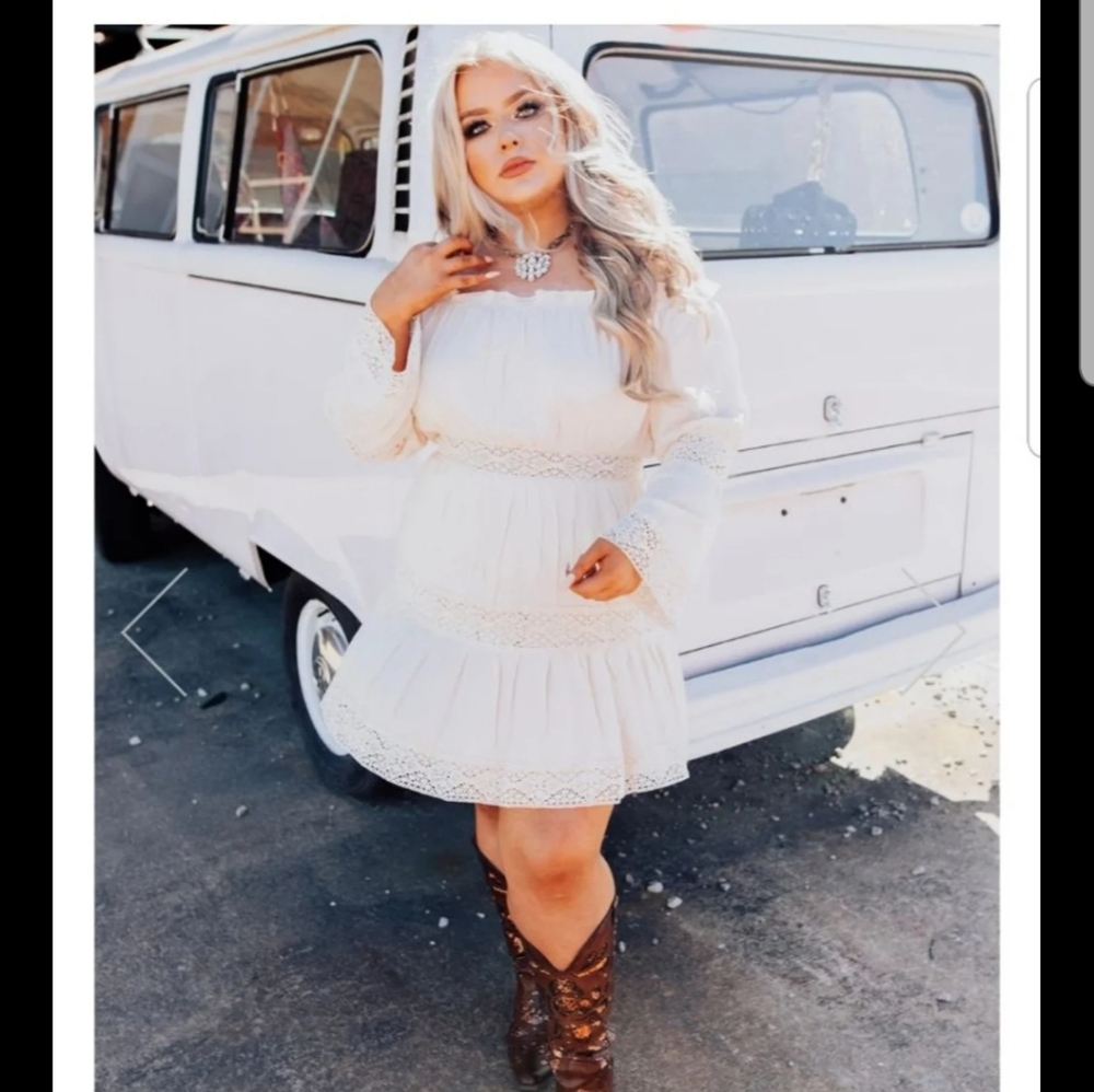 Off shoulder dress